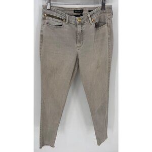 Abercrombie & Fitch Signature Collection Womens Gray Super Skinny Jean
